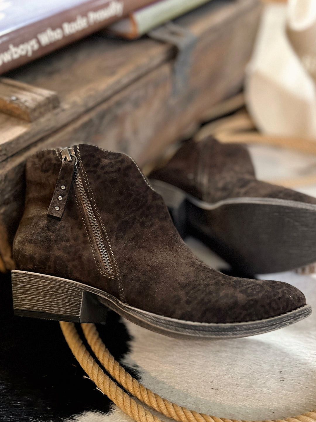 Charming Hidden Leopard Booties | gussieduponline