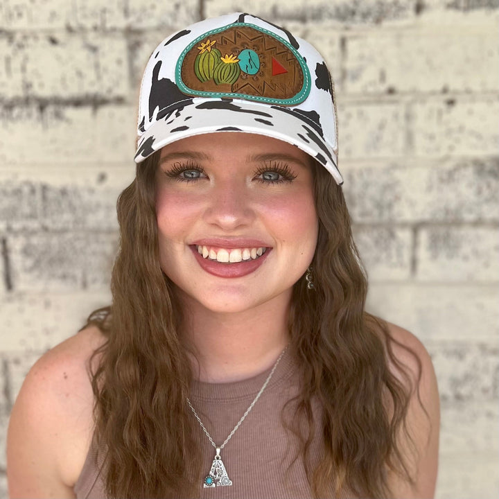 Myra Tooled Leather Ball Caps | gussieduponline