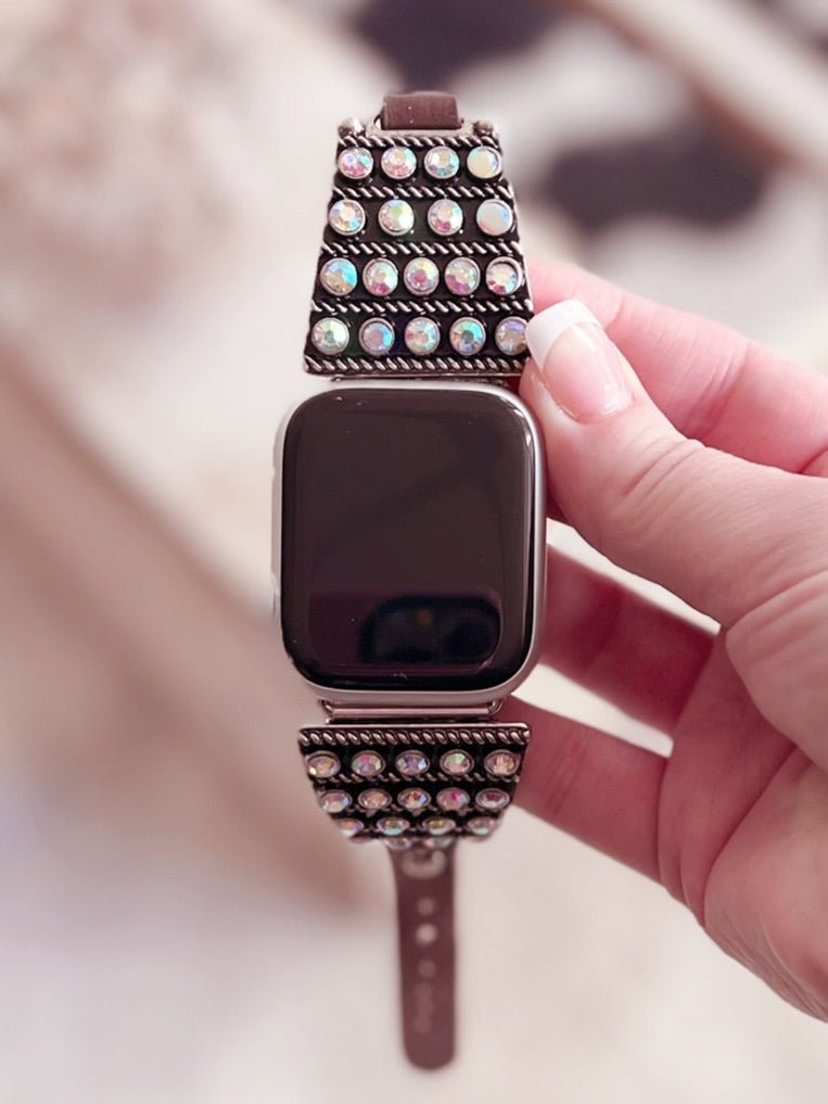 18 Stones Western Inspired Watch Bands - 2 colors | gussieduponline