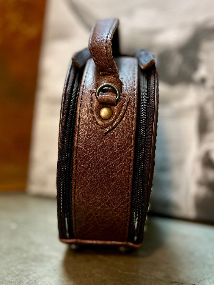 Darling Ace Tooled Leather Bag | gussieduponline