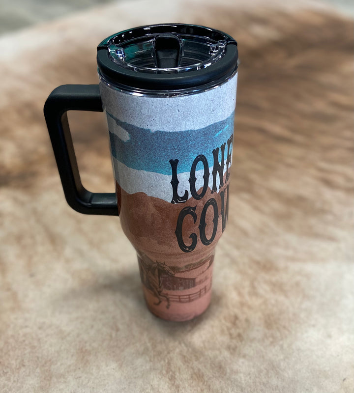 L&B Western Design 40oz Flip Straw Tumbler- 10 Designs