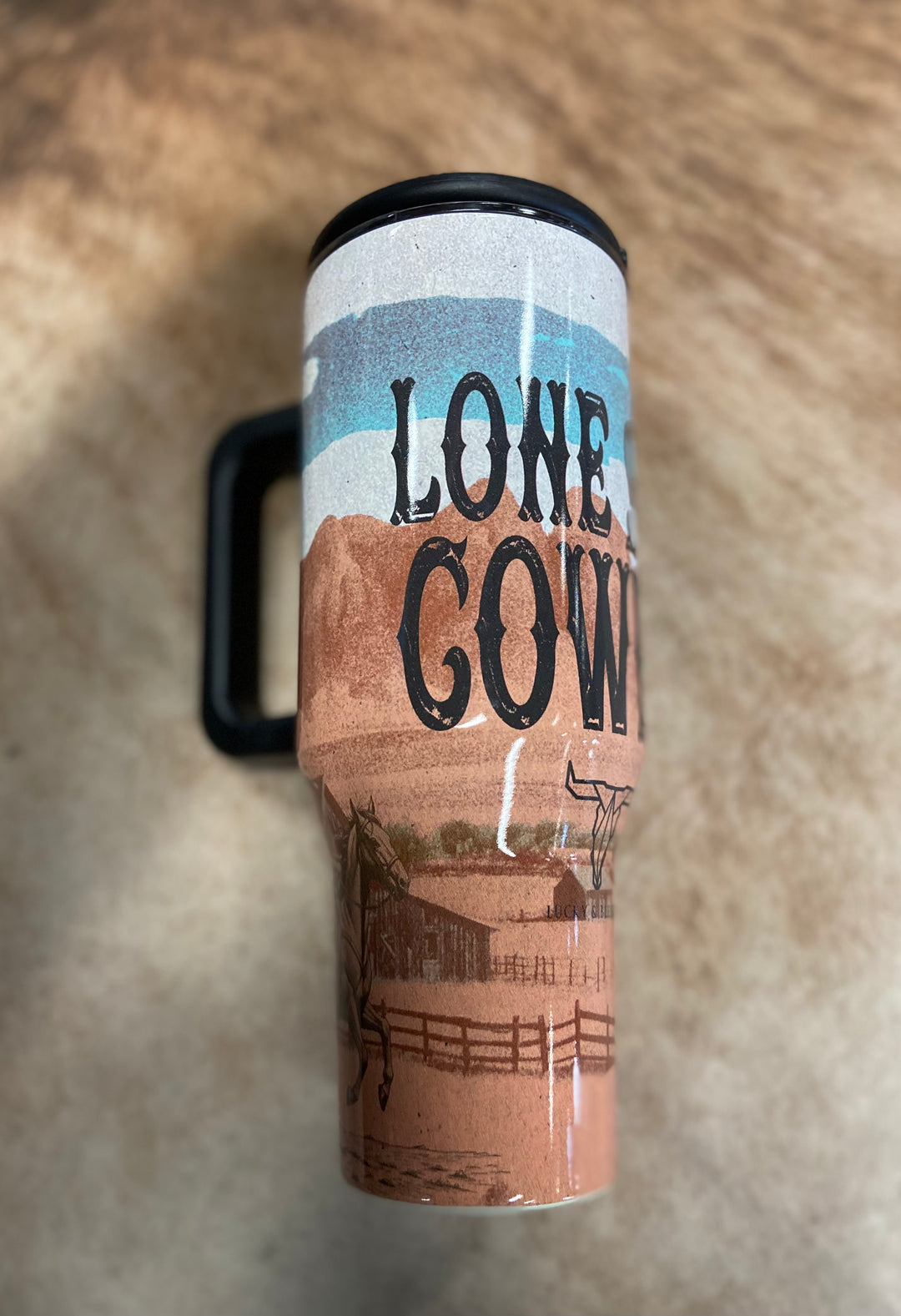 L&B Western Design 40oz Flip Straw Tumbler- 10 Designs