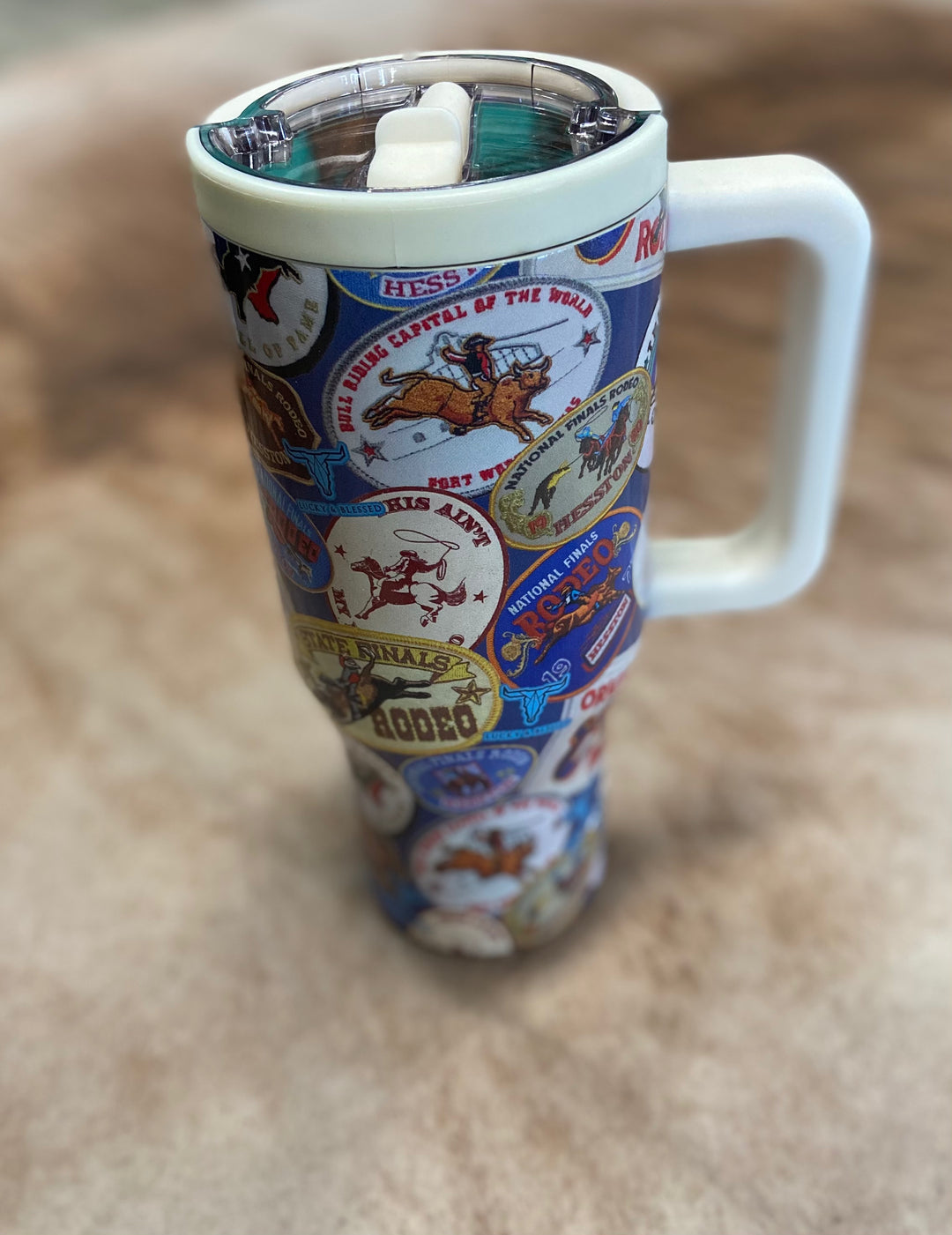 L&B Western Design 30oz. Flip Straw Tumbler- 5 Designs