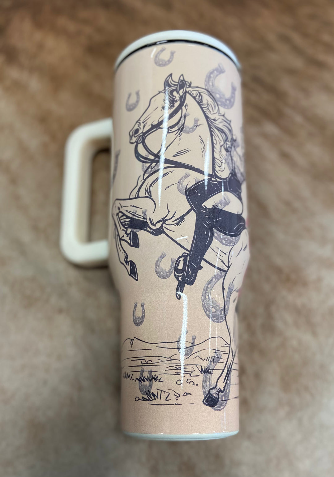 L&B Western Design 40oz Flip Straw Tumbler- 10 Designs