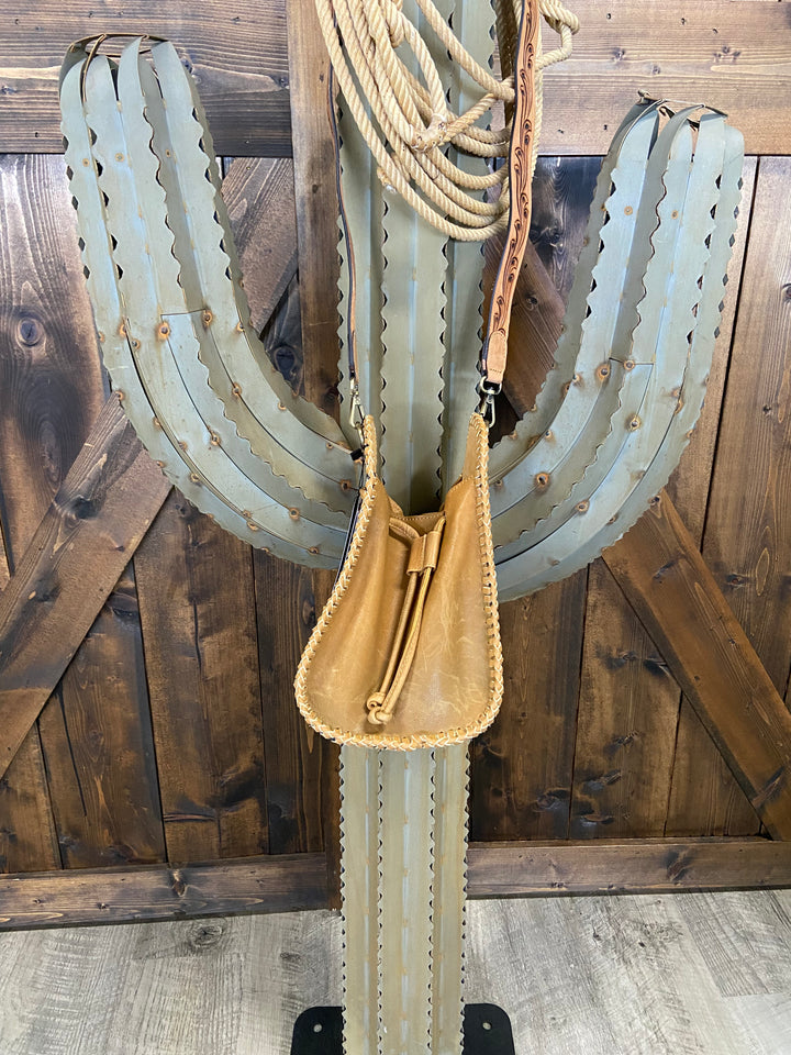 American Darling Bucket Hand Tooled Genuine Western Bag