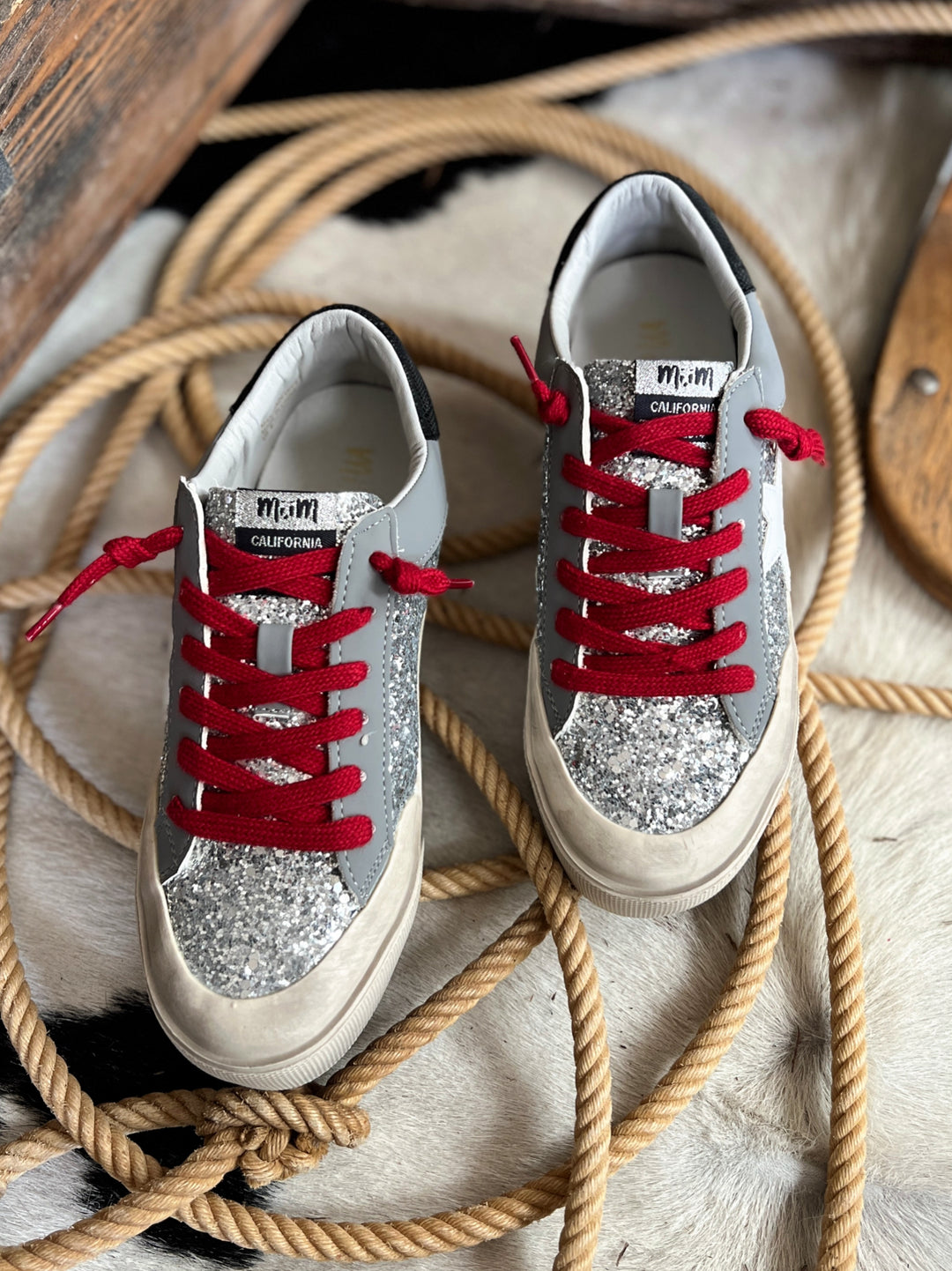 MIIM Burgundy Game Day In Sparkles | gussieduponline