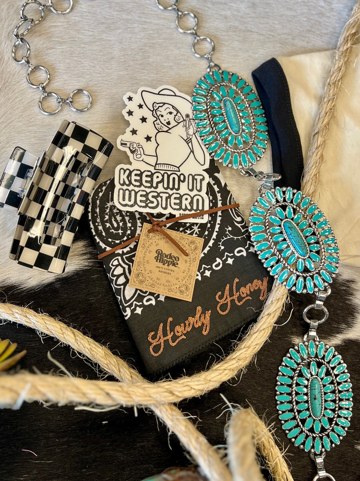 Keepin' it Western Sticker | gussieduponline