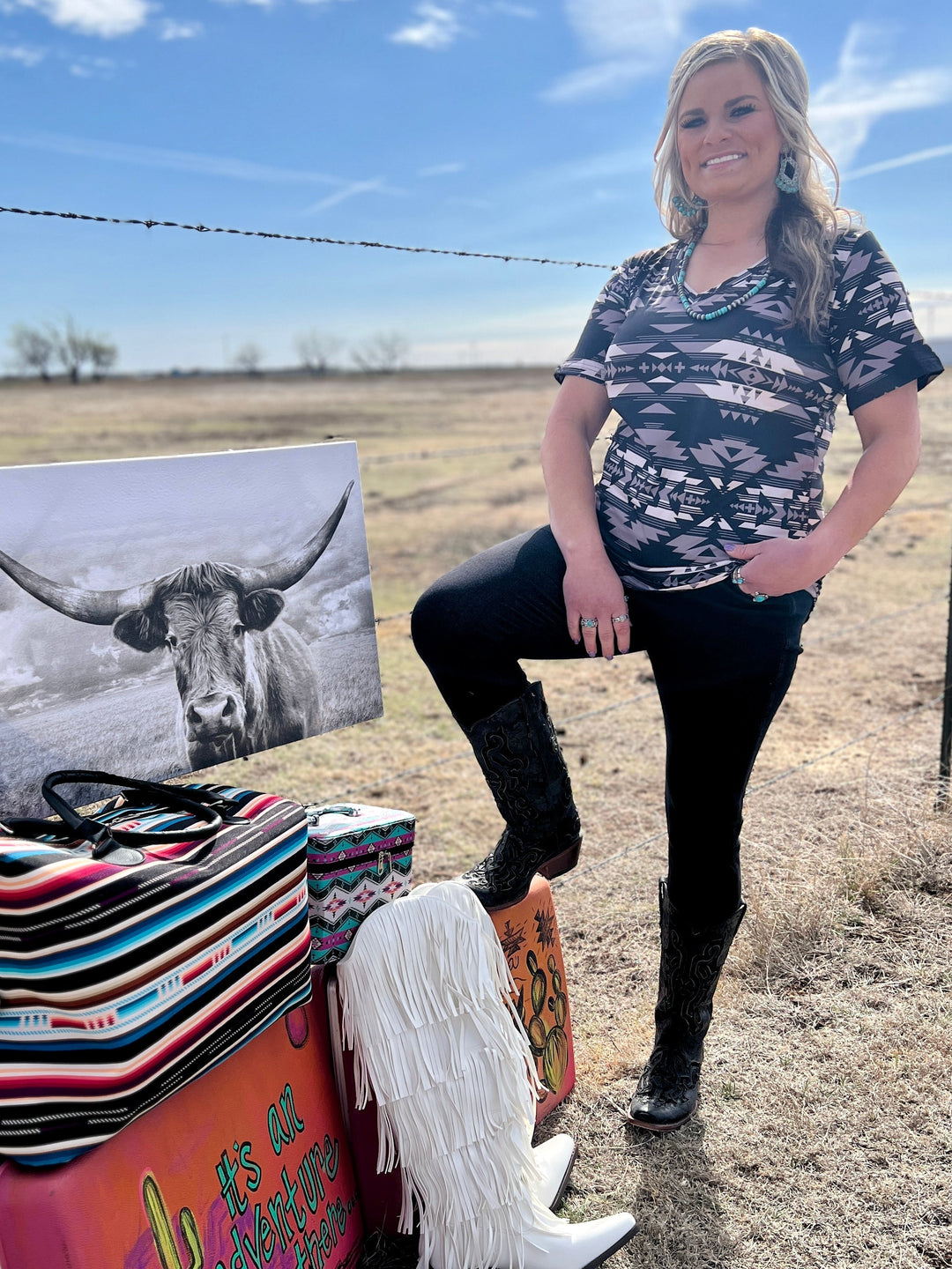 PLUS Down In Denver Top | gussieduponline