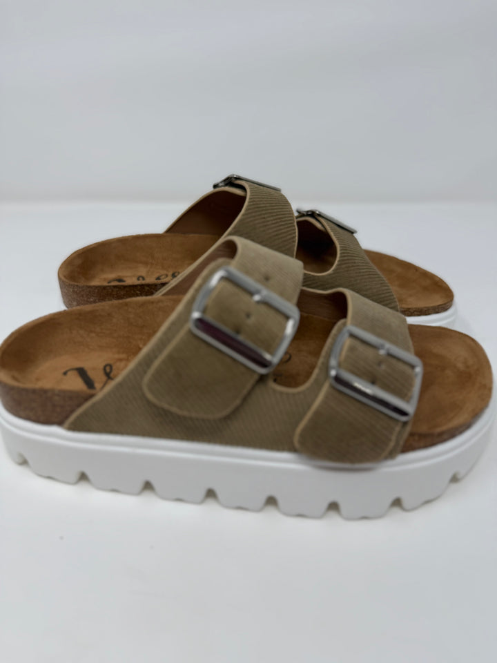 Jazmin Sand Platform Sandals