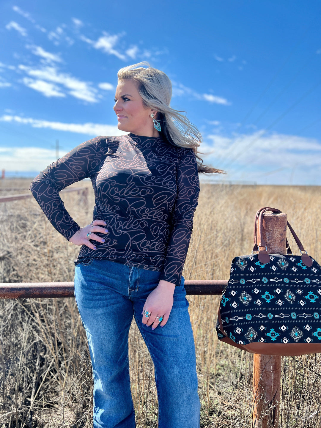 Plus Rodeo Queen Top | gussieduponline