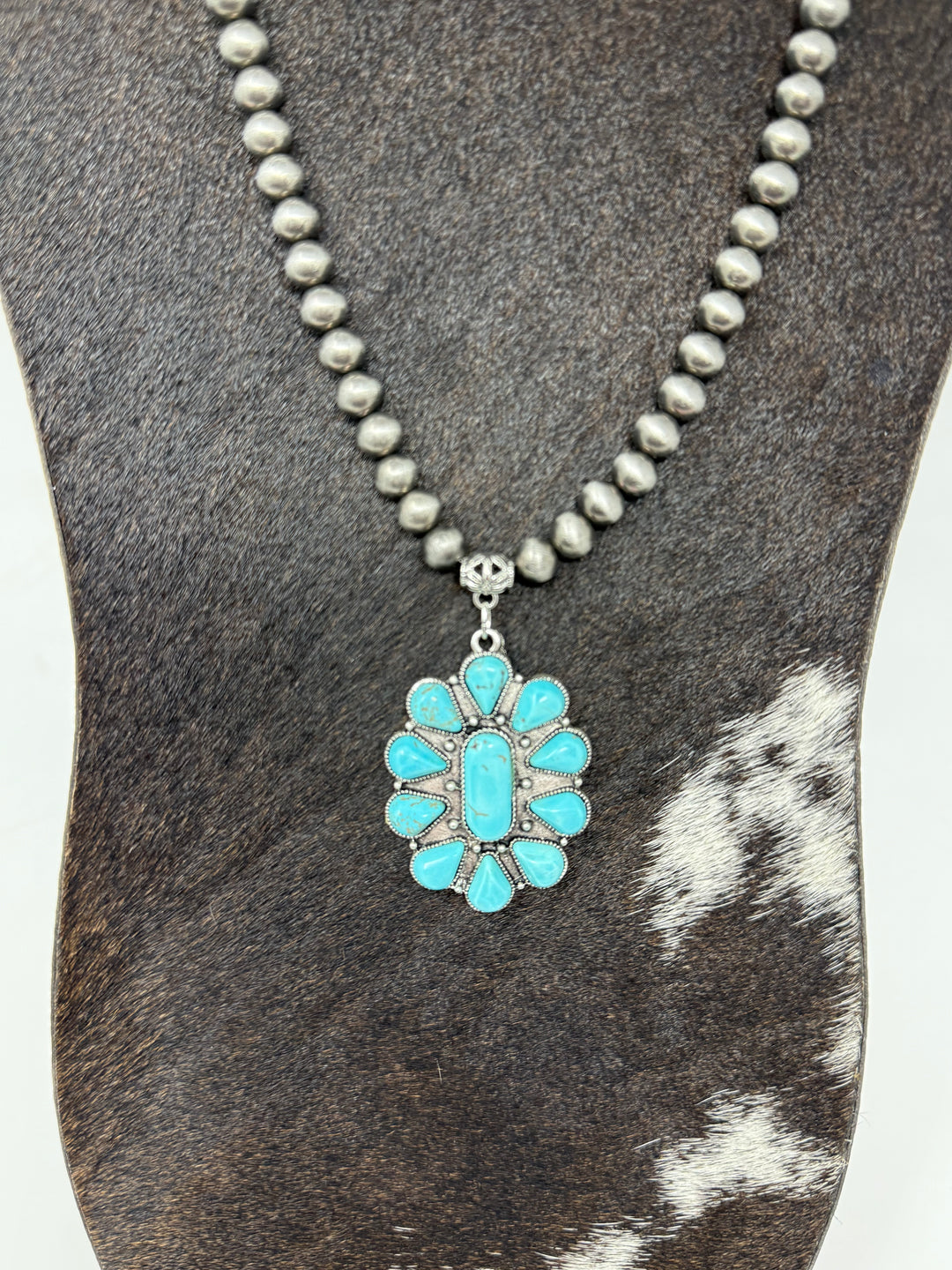 Sleeping Beauty Navajo Necklace