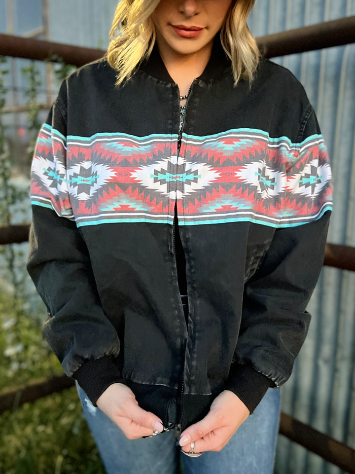Sterling Kreek 90's Vibes Bomber Jacket | gussieduponline