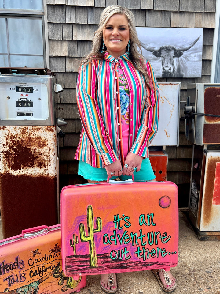 PLUS Feel the Sunset Top* | gussieduponline