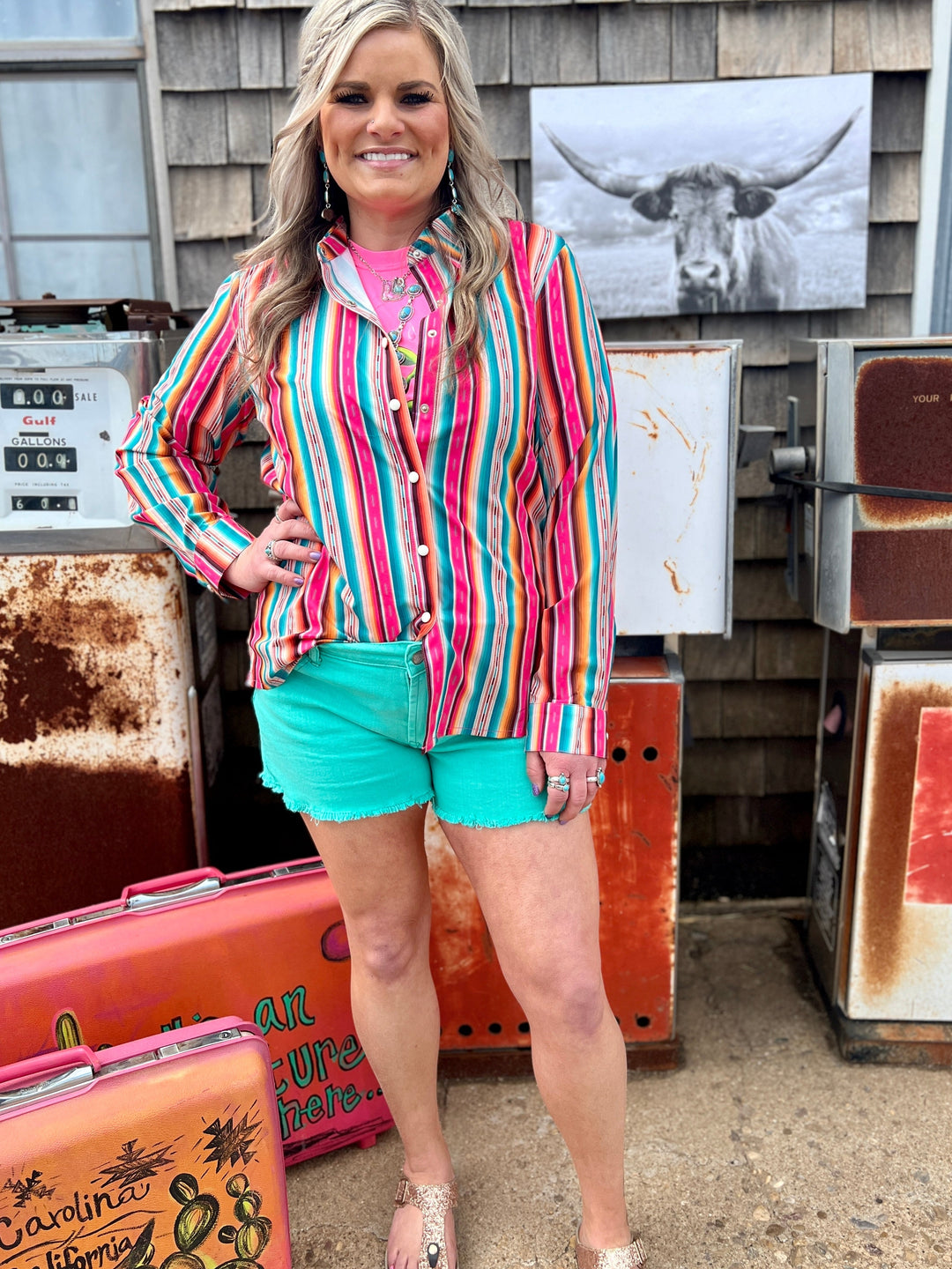 PLUS Feel the Sunset Top* | gussieduponline