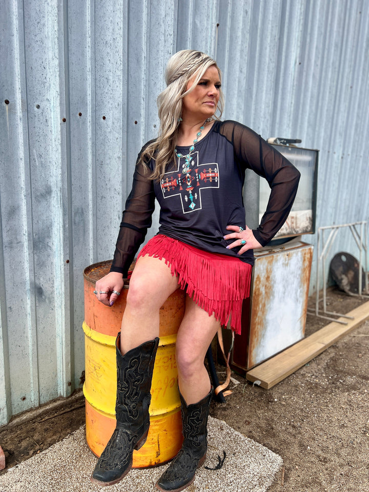 Plus Sagebrush Haven Top | gussieduponline