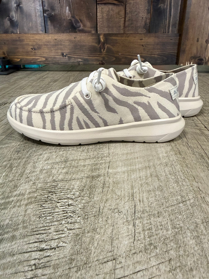 Ariat Women's Hilo Khaki Tiger Knit Sneakers