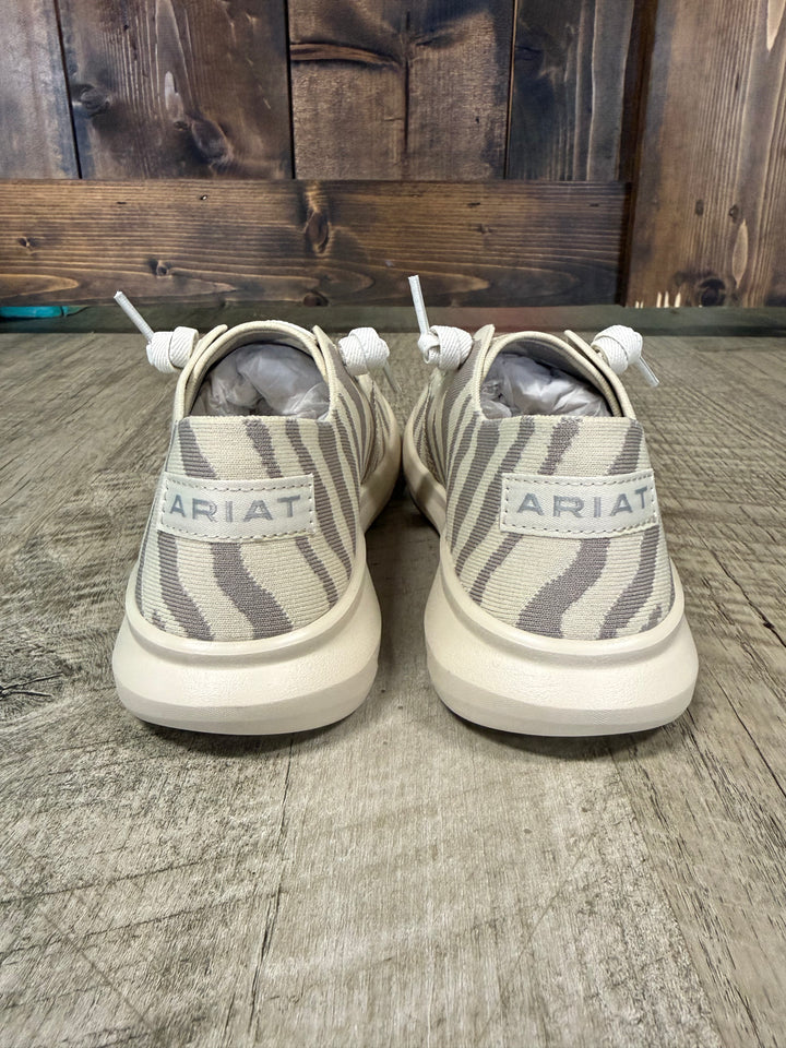 Ariat Women's Hilo Khaki Tiger Knit Sneakers