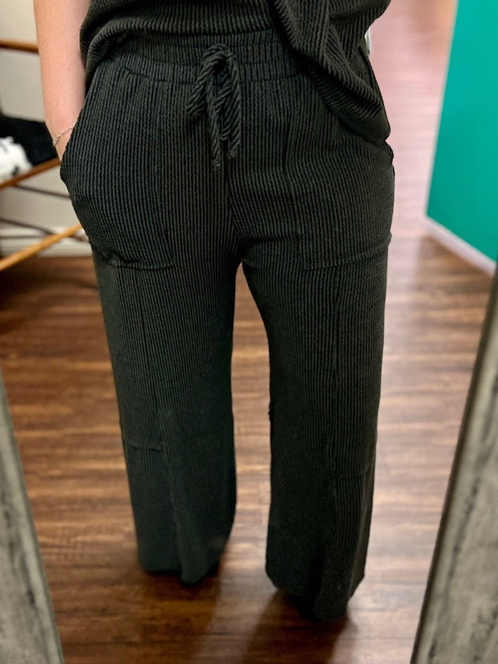 PLUS Charcoal Kick Back Lounger Pants | gussieduponline