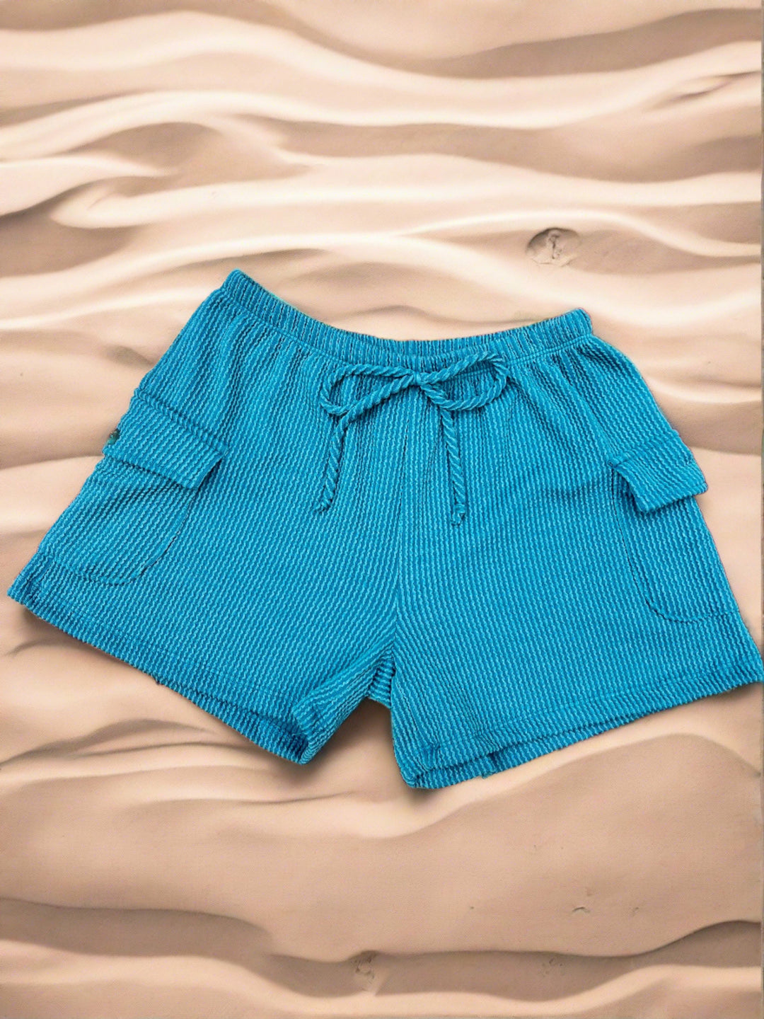 Teal Kick Back Shorts | gussieduponline