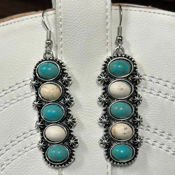 Cinco Mix Dangle Earrings | gussieduponline