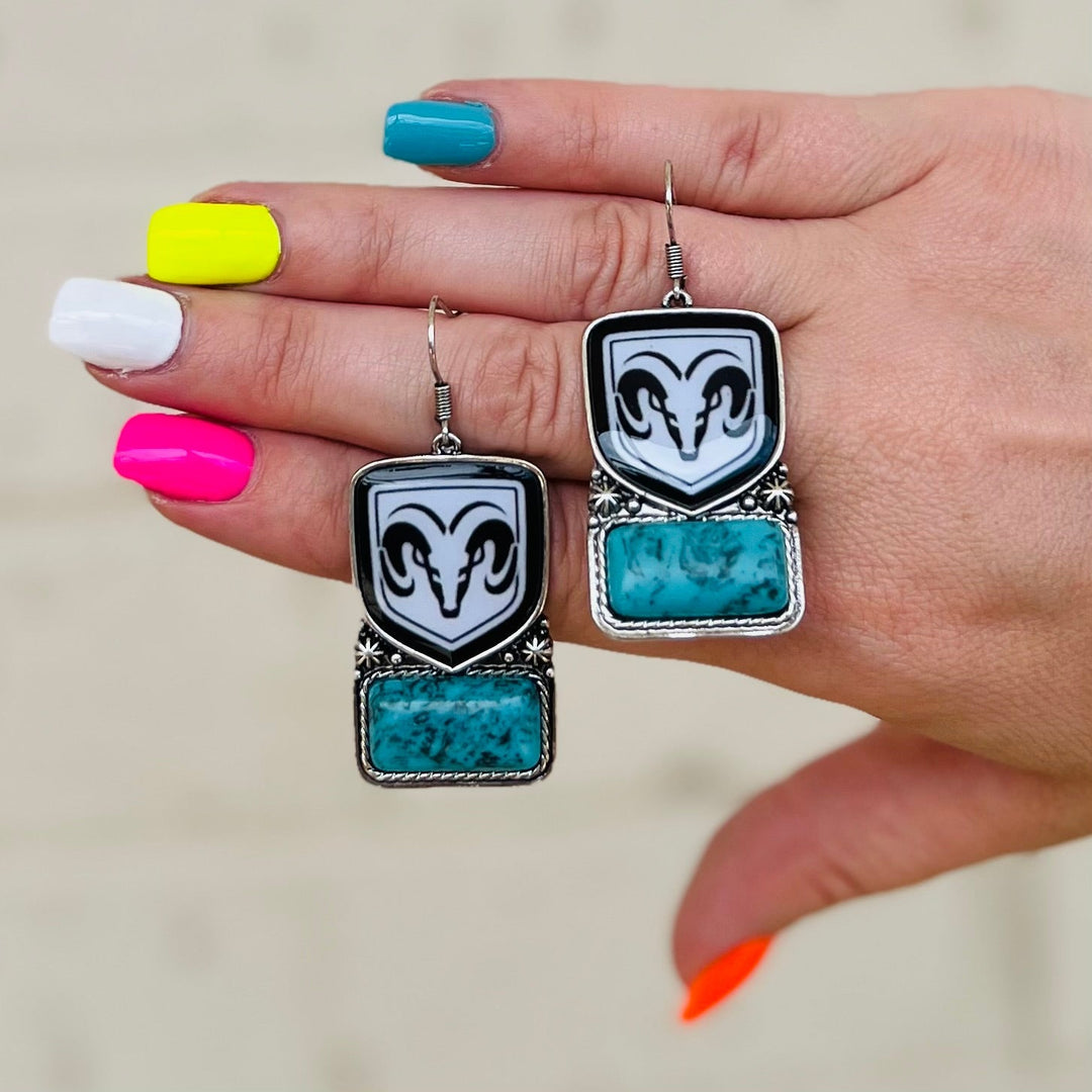 You Can't Dodge Me Earrings | gussieduponline