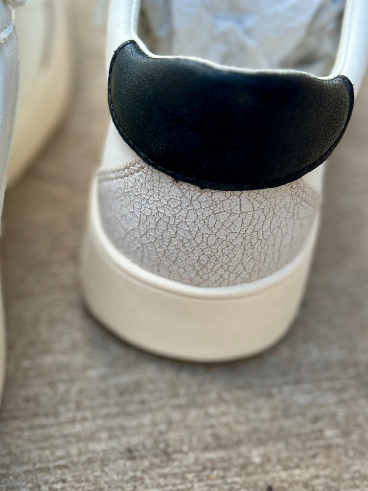 Juniper's White Star Sneakers | gussieduponline