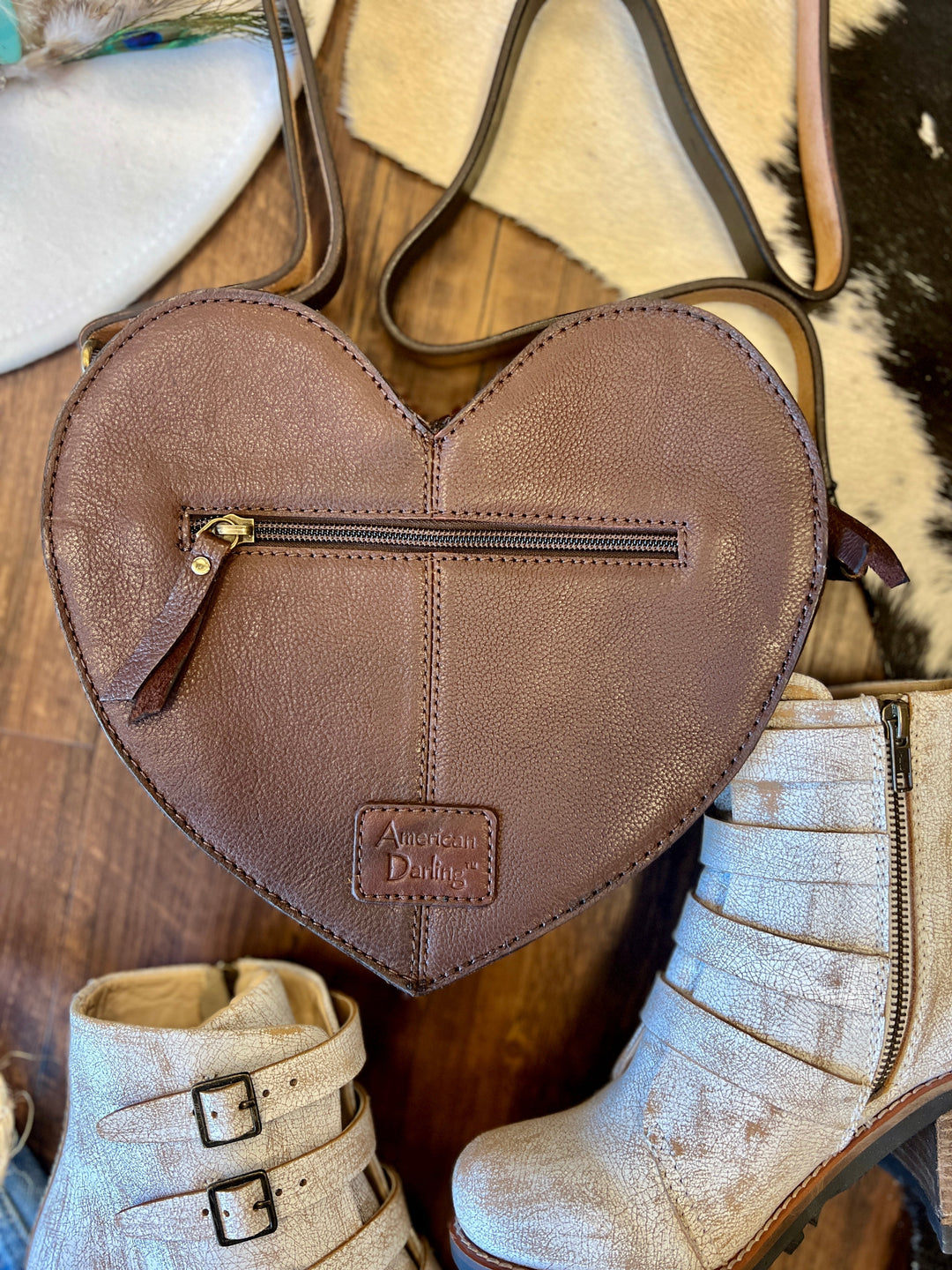 Darling Hidden Heart Bag | gussieduponline