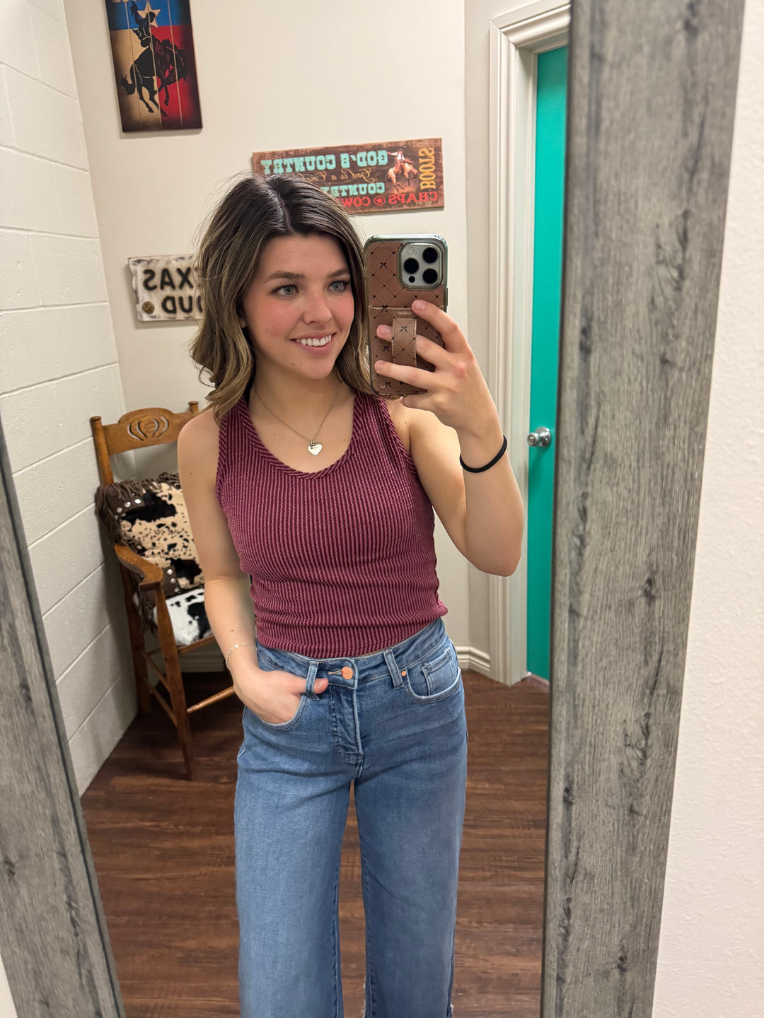 Kick Back Cropped Tank- 5 Colors