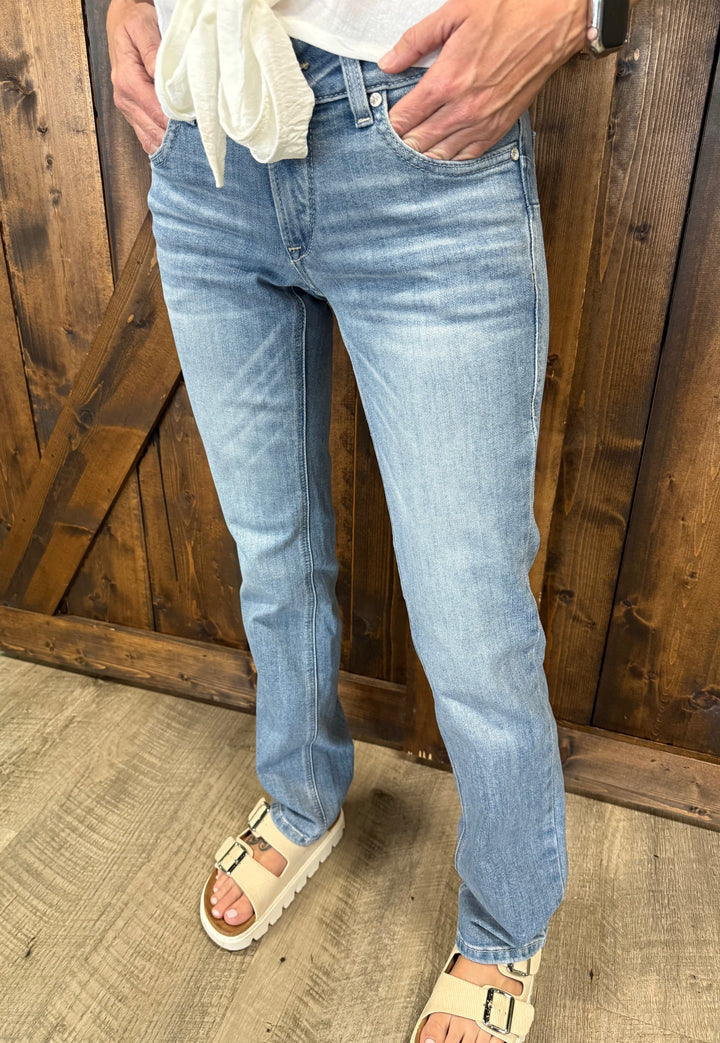 Ariat Women's Mid Rise Alessia Straight Leg Jeans- Regular & Long Length