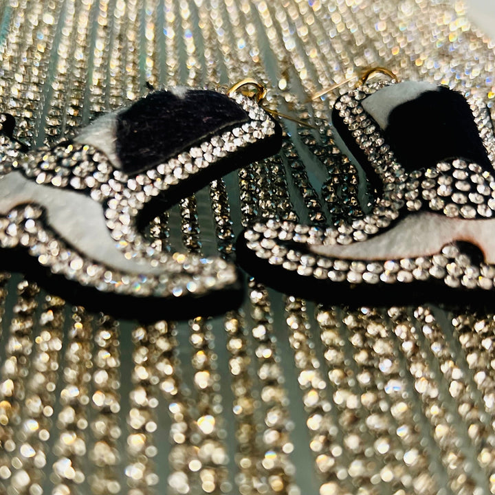 Puffed Up Boot Earrings | gussieduponline