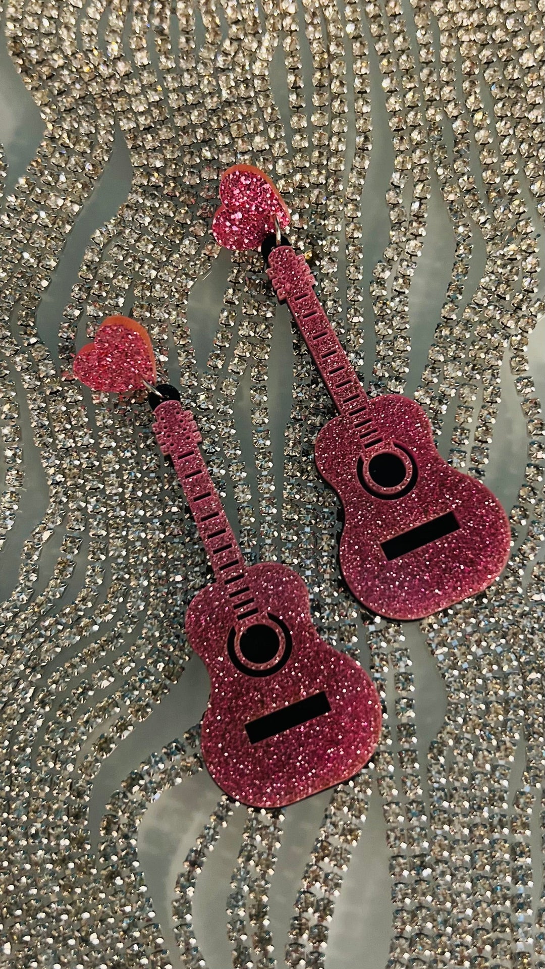 Let's Rock N Roll Girls Earrings | gussieduponline