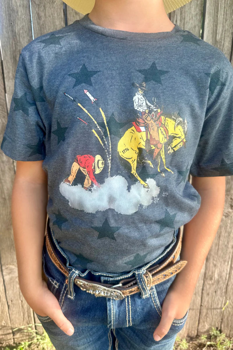 KIDS Bold Stripes & Bright Stars Tee