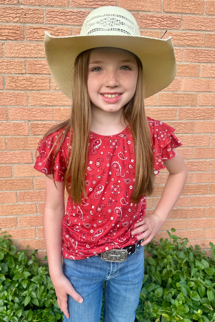 KIDS Sterling Kreek Bandana Babe Top