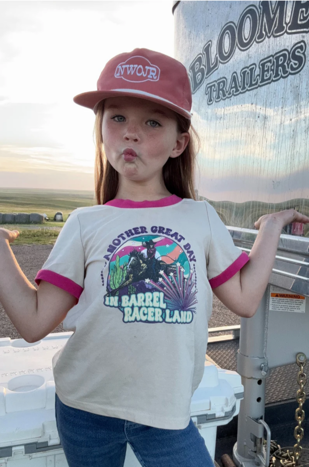 KIDS Sterling Kreek Barrel Racer Land Tee