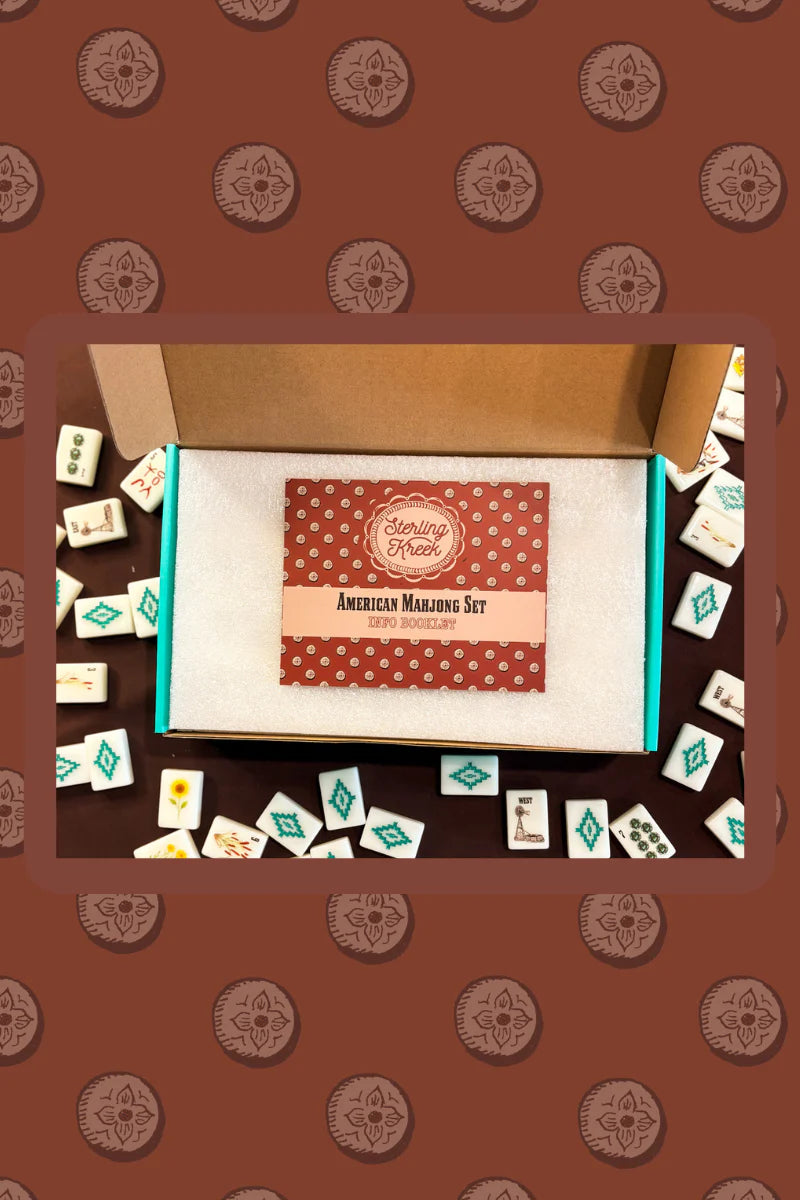 Sterling Kreek Wild West Mahjong Set