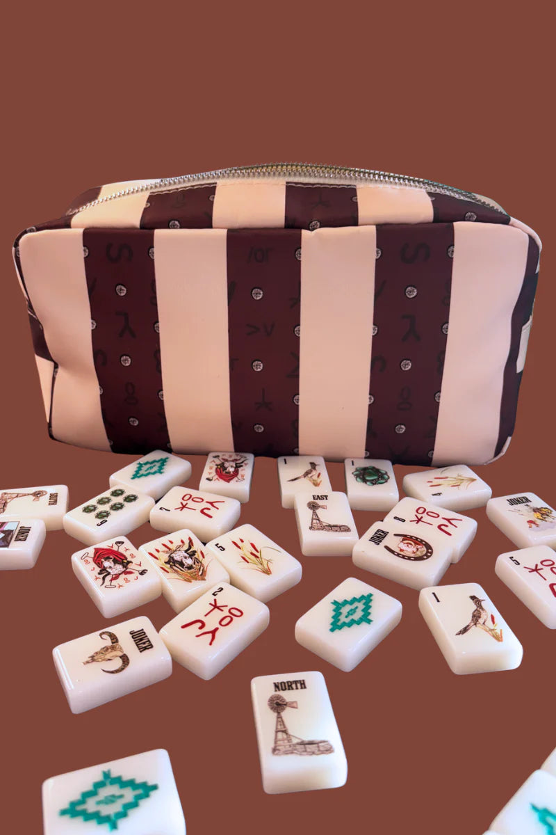 Sterling Kreek Wild West Mahjong Set