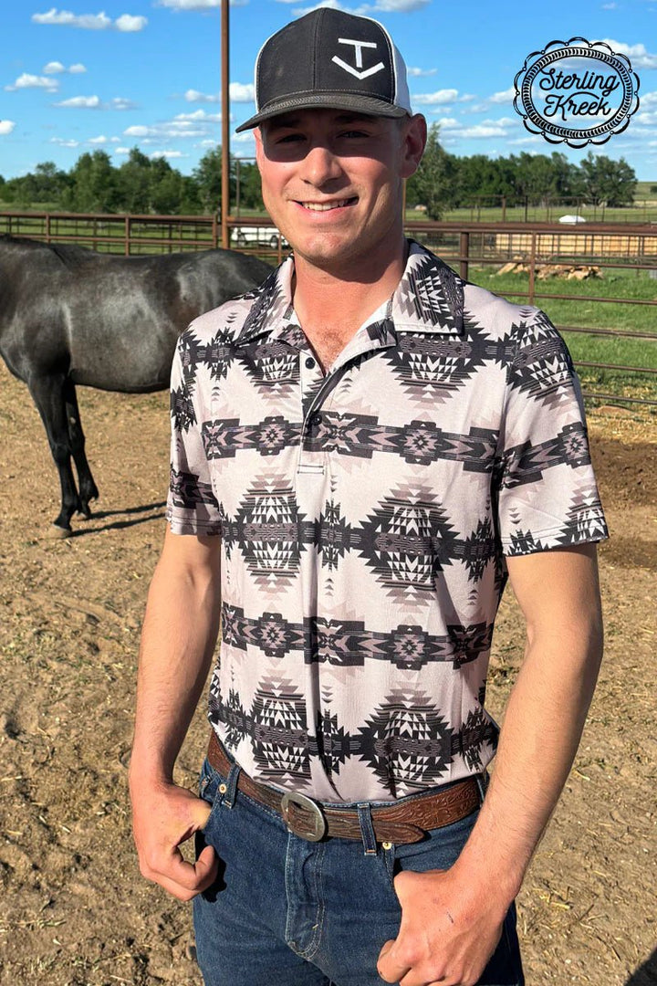 Sterling Kreek Maui Island Polo Shirt | gussieduponline