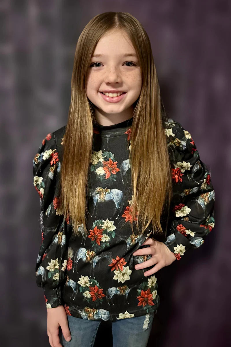 KIDS Sterling Kreek Roan In Bloom Top