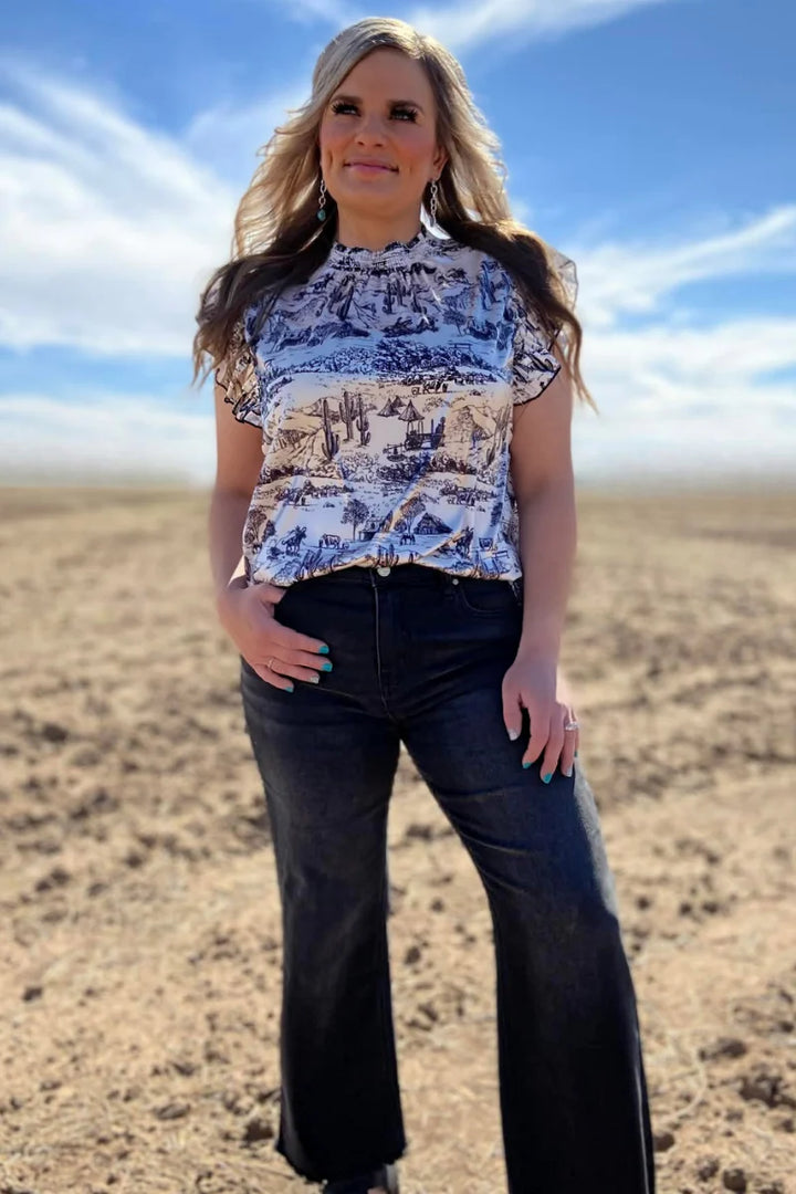 Sterling Kreek The Old Days Babydoll Top