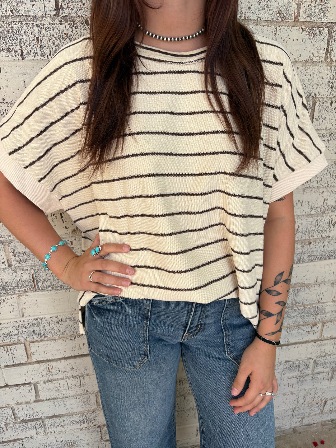 Oversized Oatmeal Tee