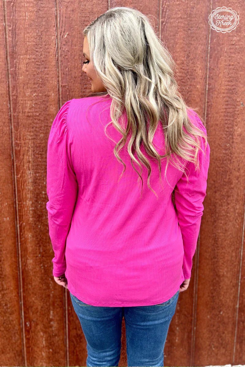 Plus Something Classy Pink Top | gussieduponline