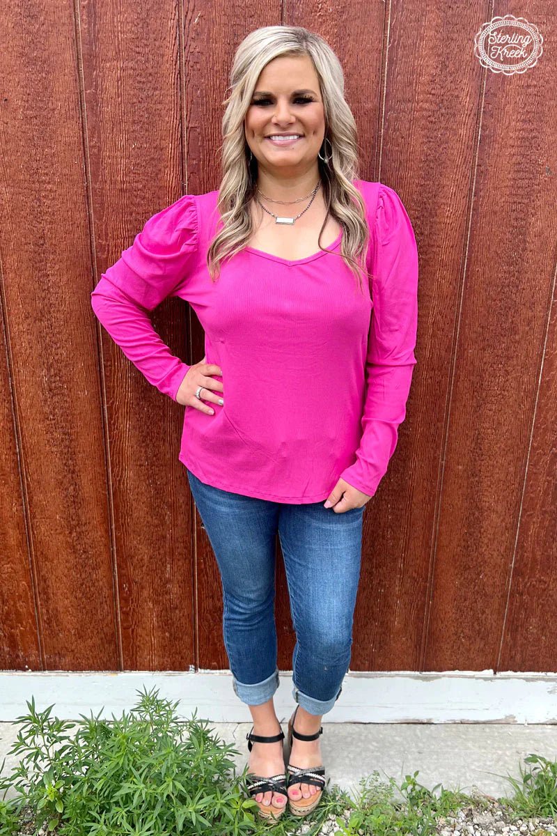 Plus Something Classy Pink Top | gussieduponline