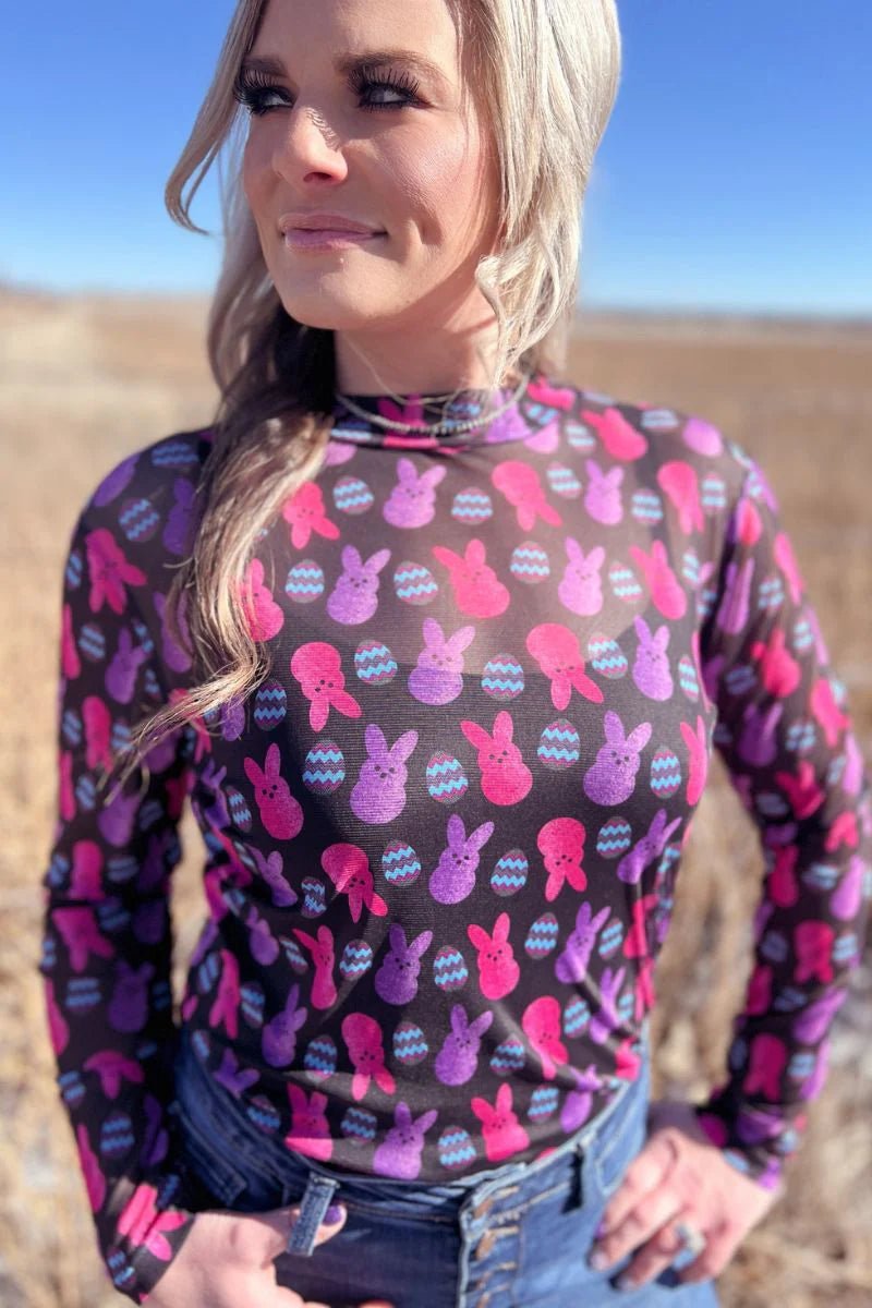 Party In The Hutch Mesh Top | gussieduponline