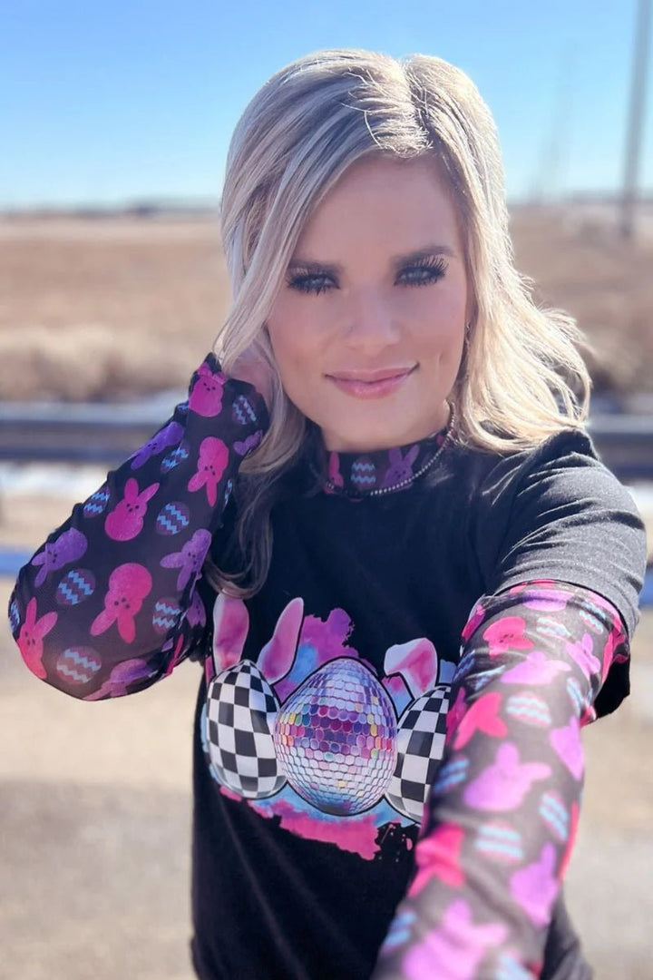 Party In The Hutch Mesh Top | gussieduponline