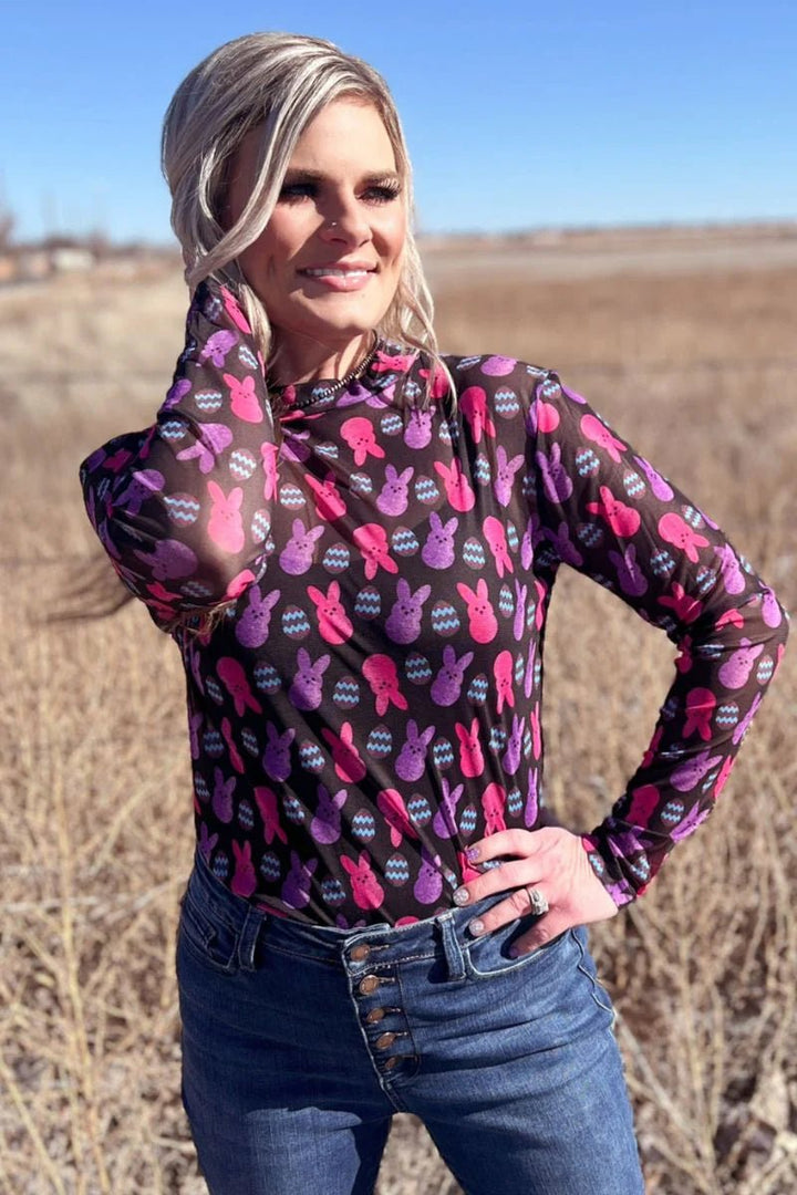 Party In The Hutch Mesh Top | gussieduponline