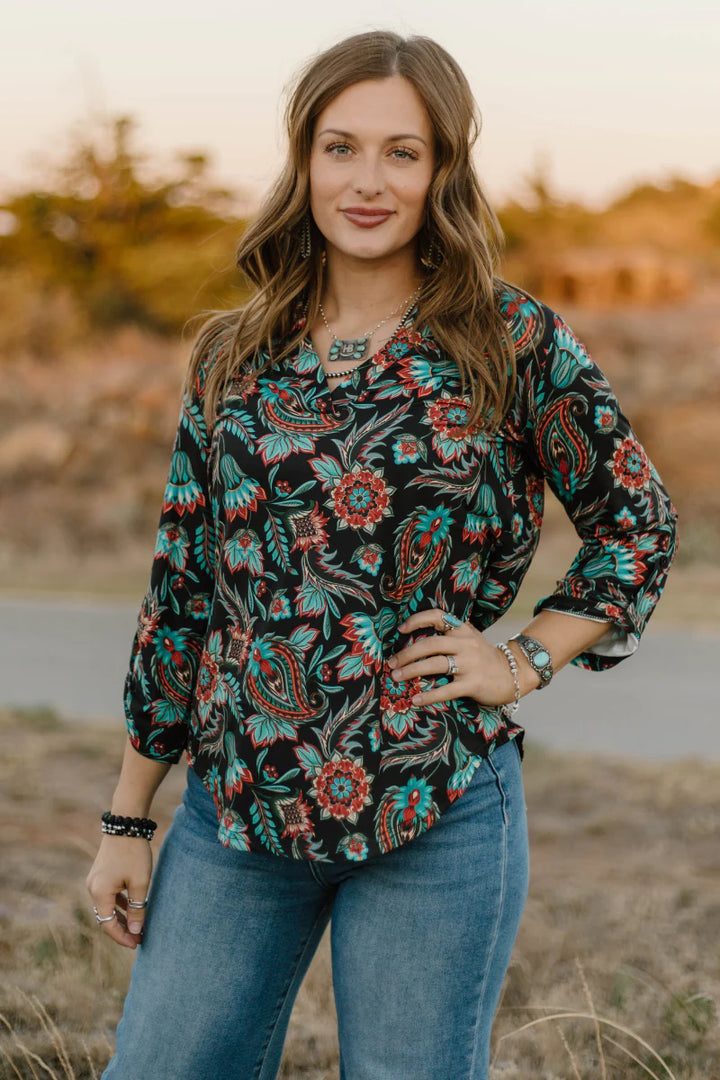 Sterling Kreek Prairie Bloom Top
