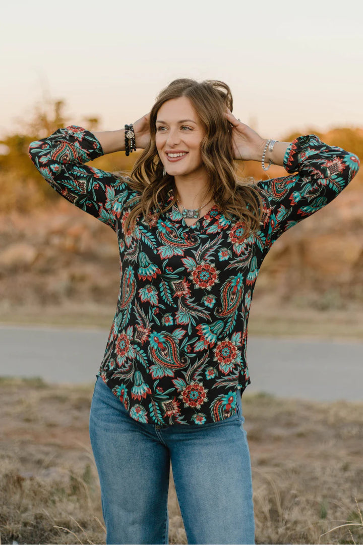 Sterling Kreek Prairie Bloom Top