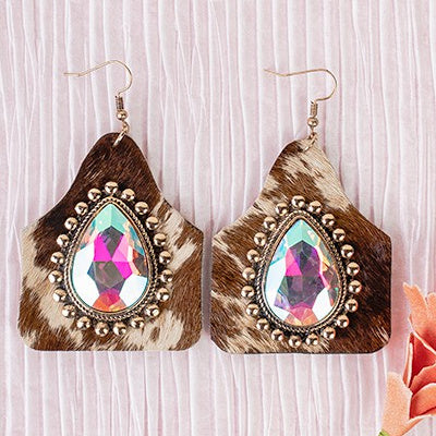 Prized Heifer Earrings- 3 Colors | gussieduponline