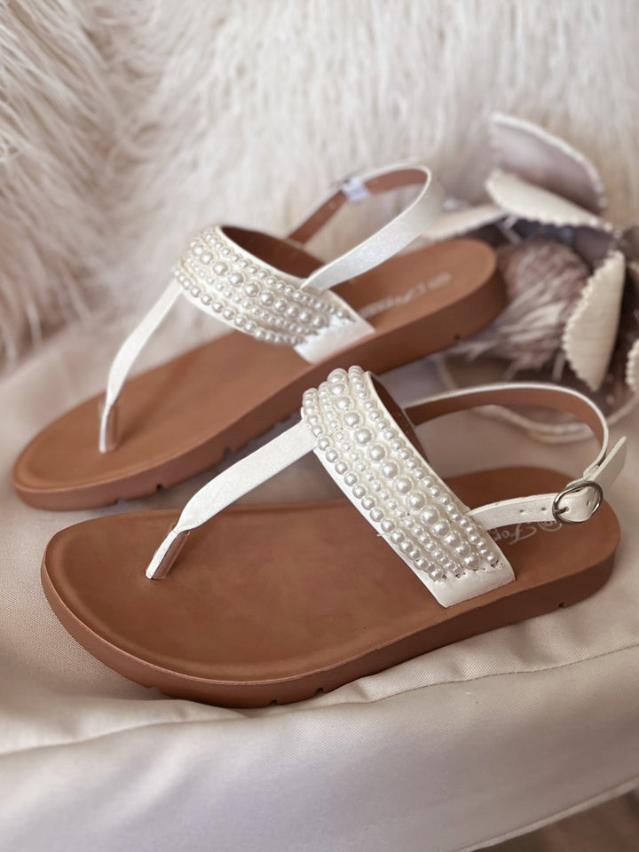 Rare Pearl Comfort Sandals*