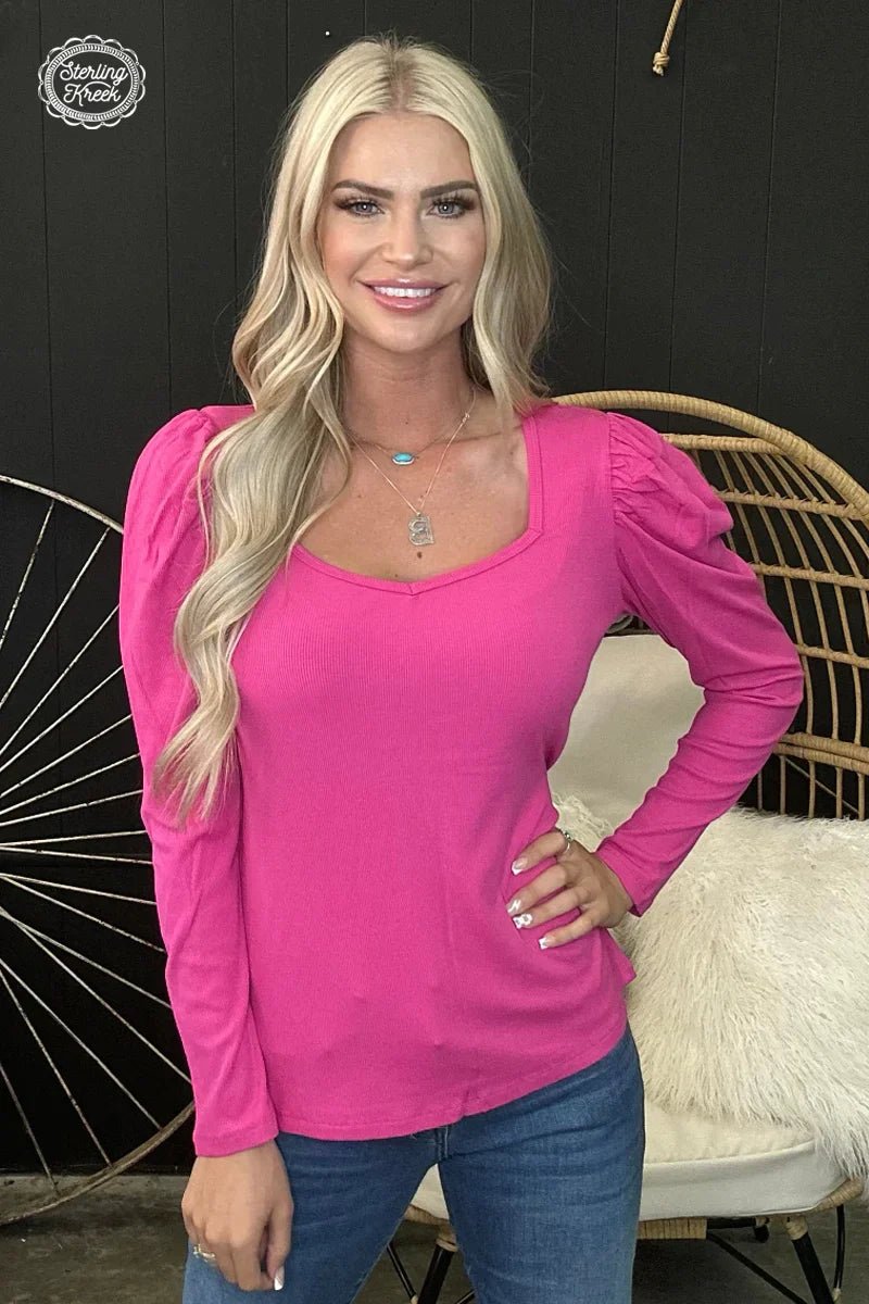 Plus Something Classy Pink Top | gussieduponline